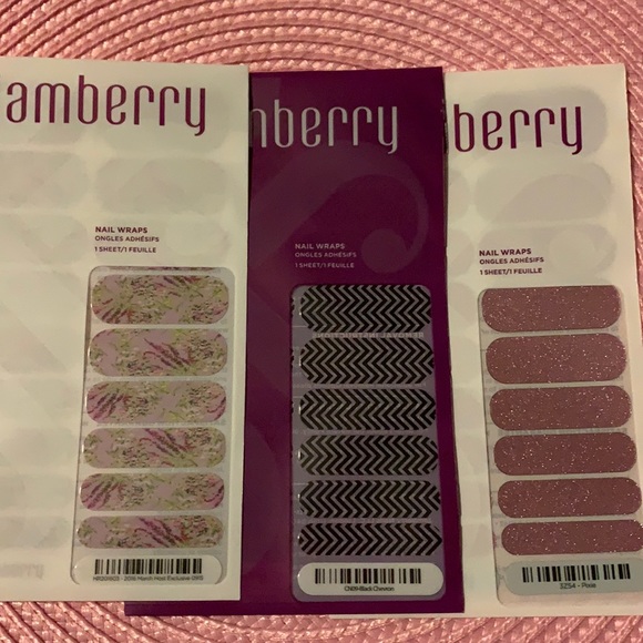 3 NEW Jamberry nail sets - Picture 1 of 5